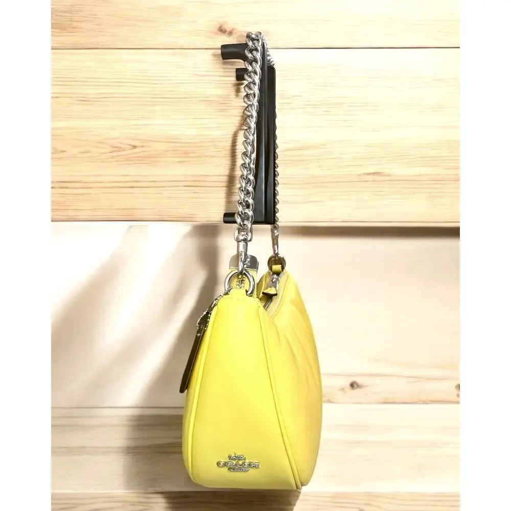 New With Tags Coach CJ608 Teri Shoulder Bag With Signature Quilting